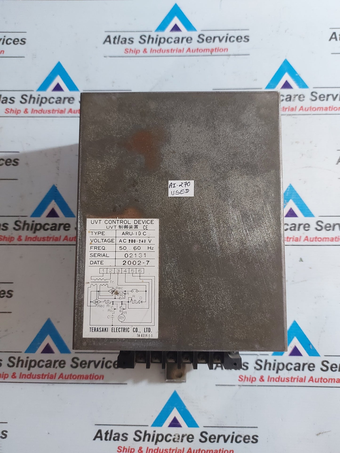 TERASAKI ARU-1DC UVT CONTROL DEVICE AC200-240V