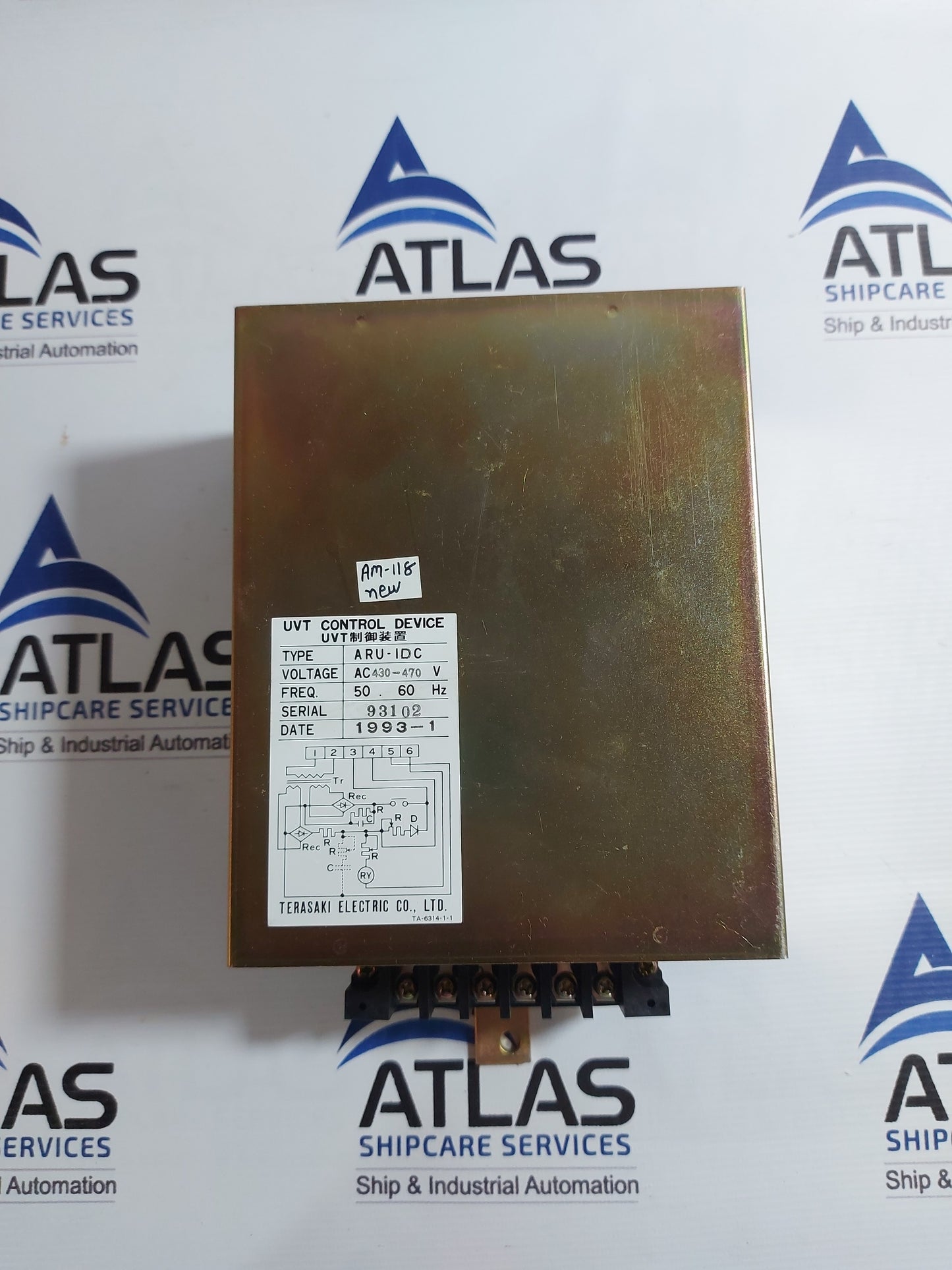 TERASAKI ARU-1DC UVT CONTROL DEVICE AC430-470V