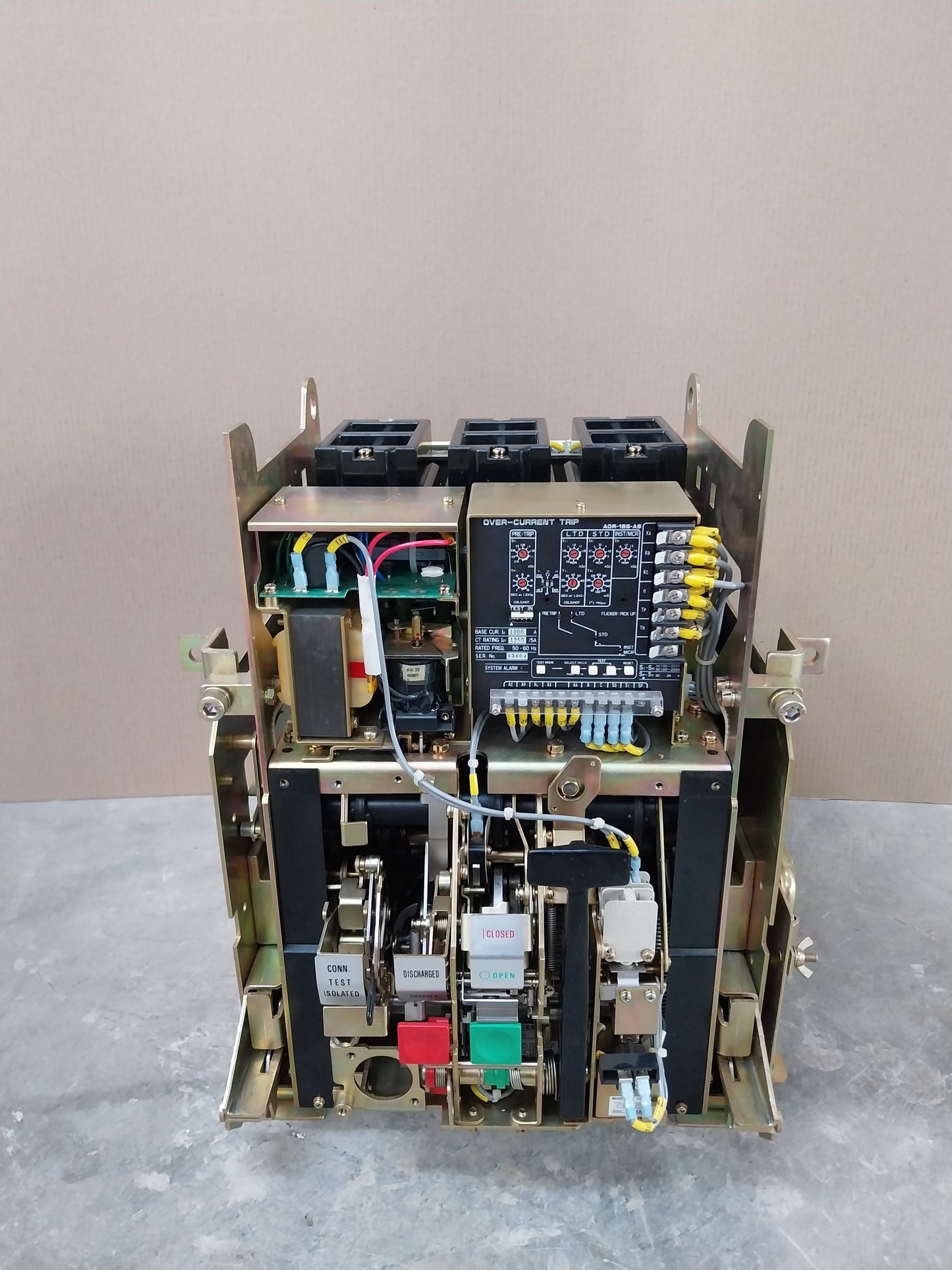 TERASAKI AT12 TEMPOWER 3 POLE AIR CIRCUIT BREAKER 1250A