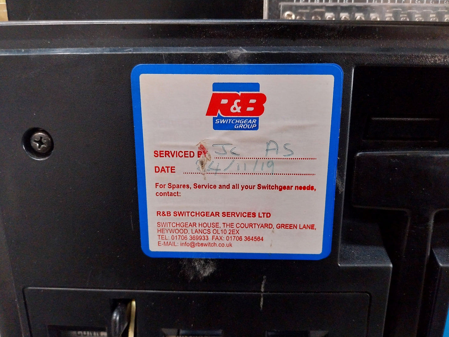 TERASAKI AT12 TEMPOWER 3 POLE AIR CIRCUIT BREAKER 1250A