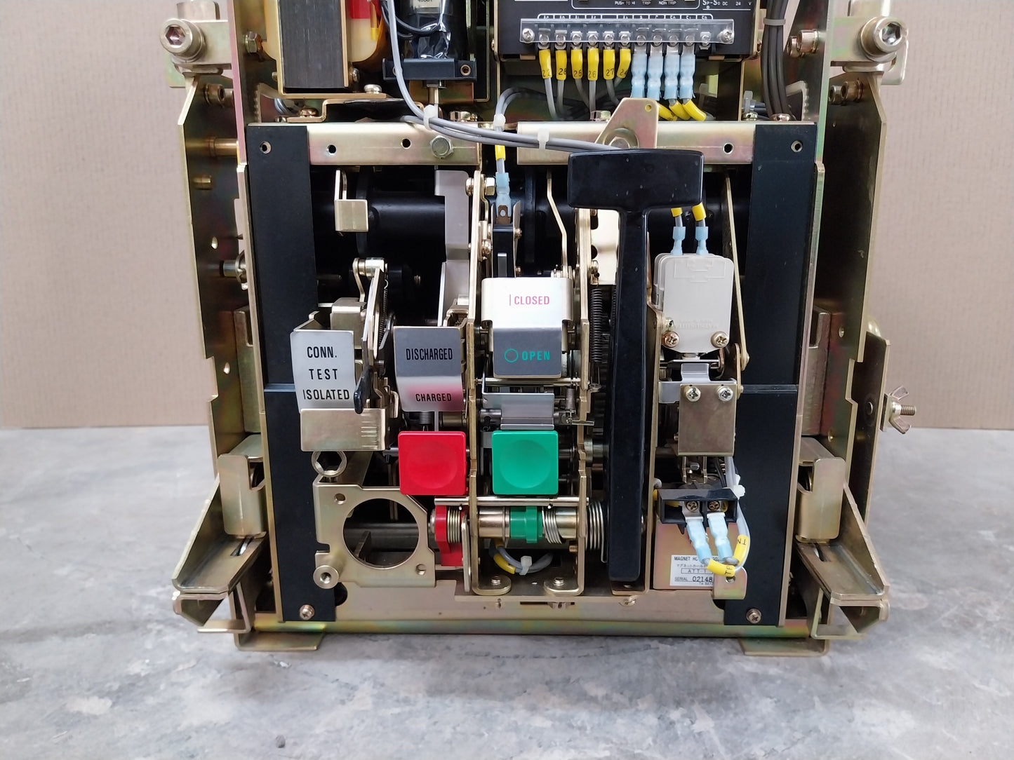 TERASAKI AT12 TEMPOWER 3 POLE AIR CIRCUIT BREAKER 1250A