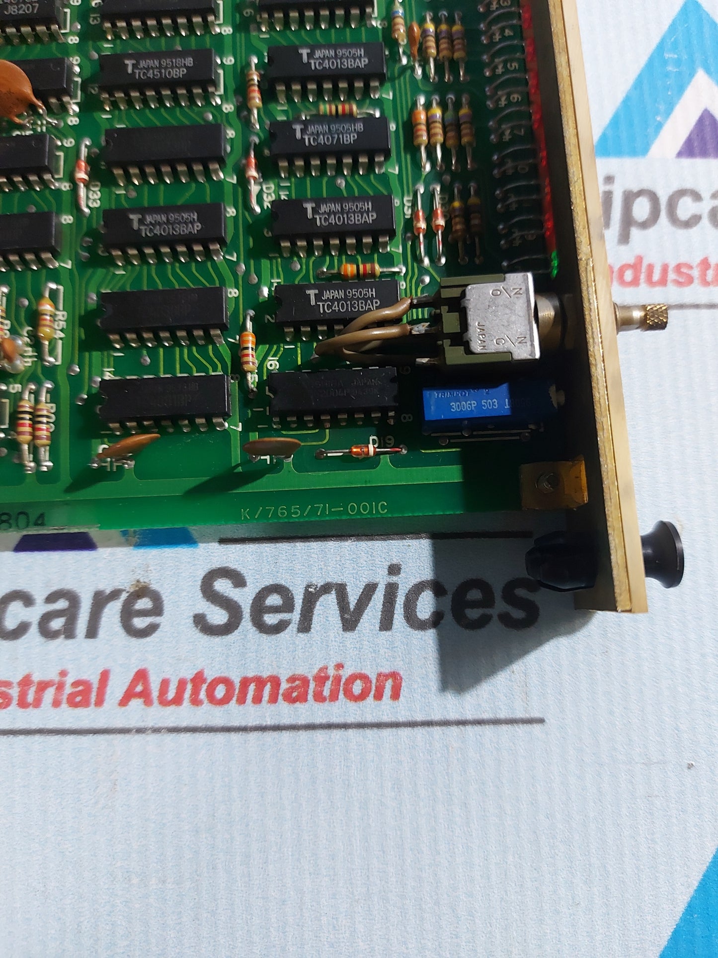 TERASAKI ECA-804 TM MASTER UNIT PCB CARD K/765/71-001C