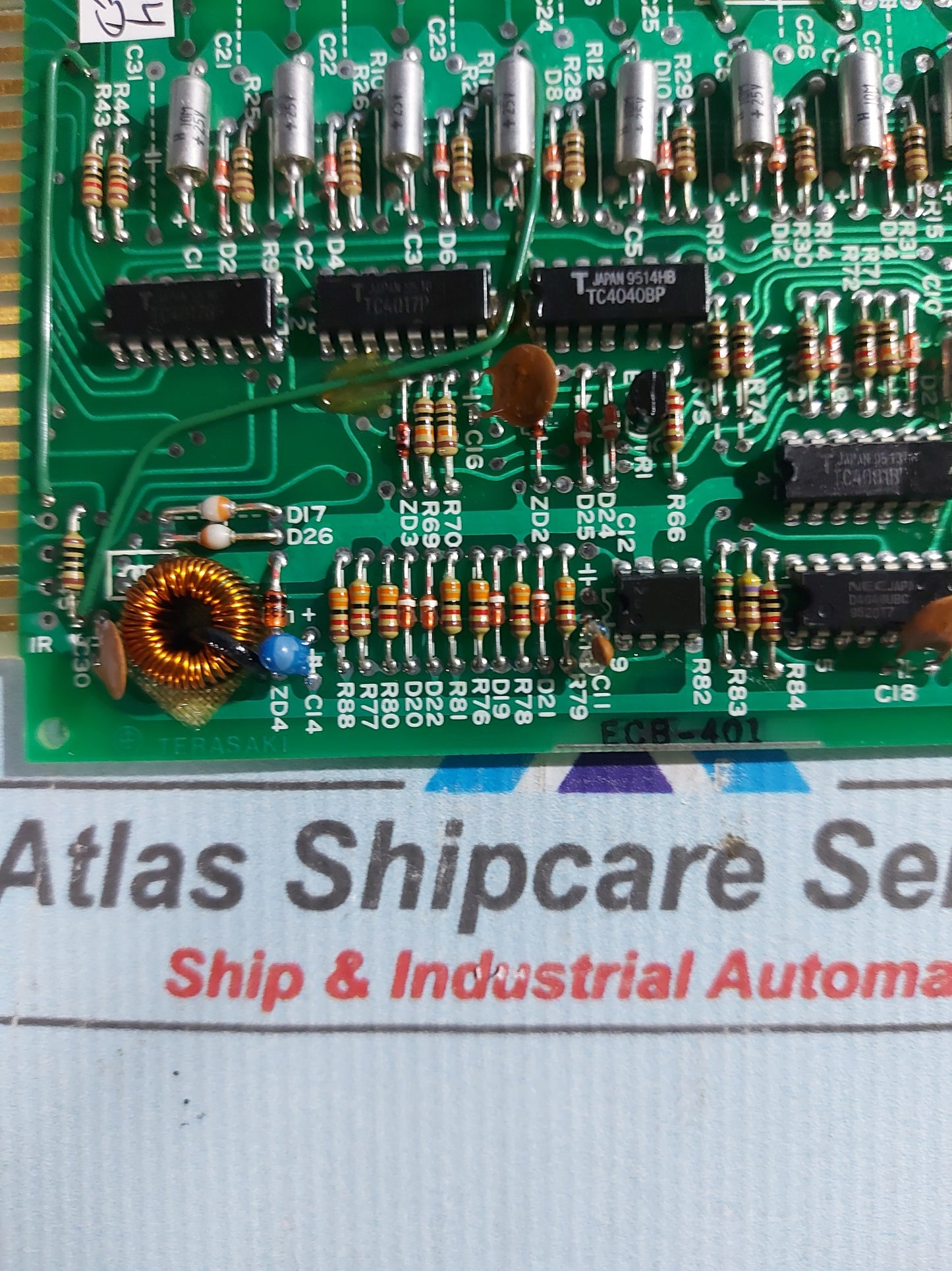 TERASAKI ECB-401 PCB CARD K/767/1-001C