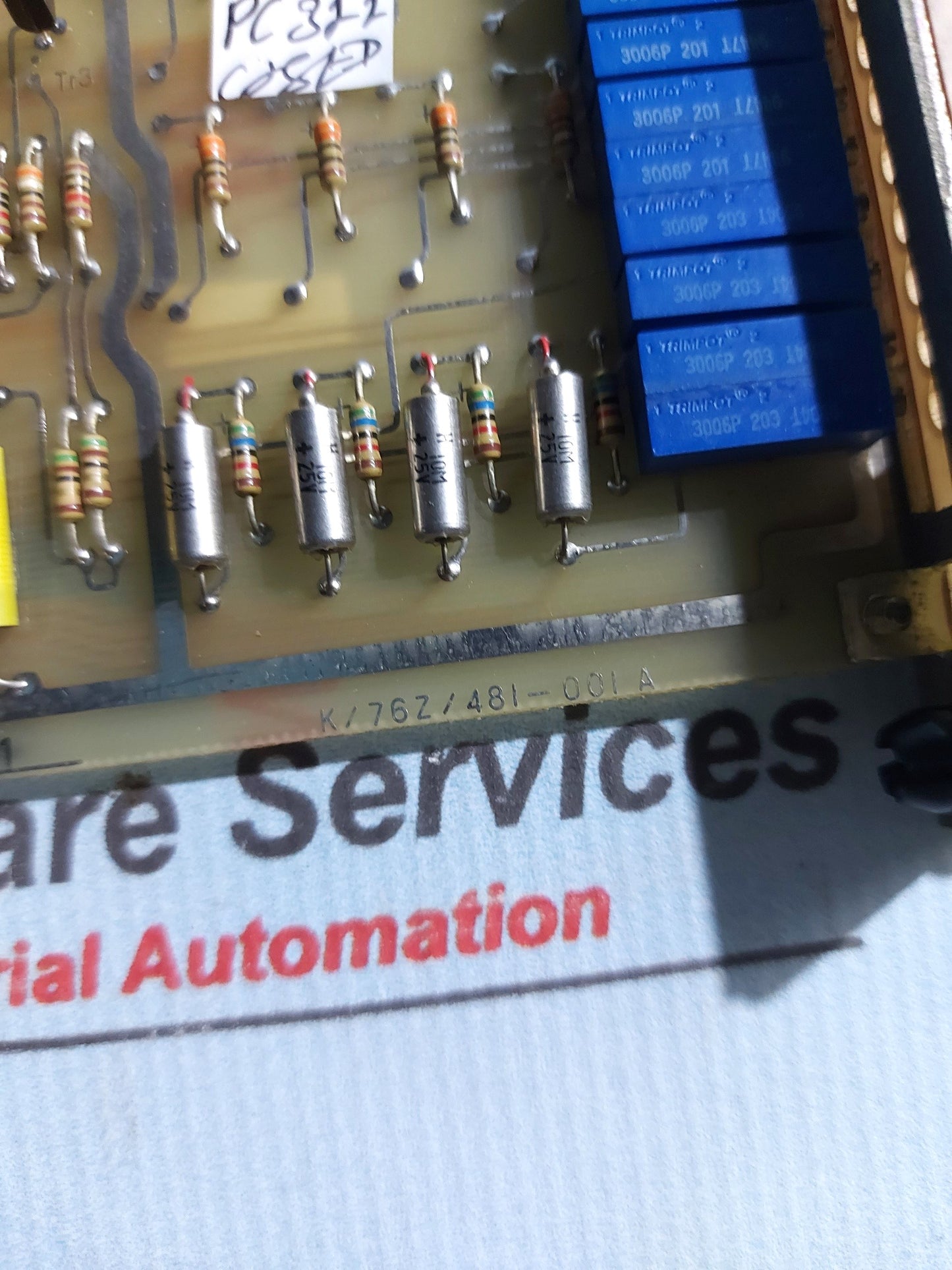 TERASAKI ECB-901 PCB CARD K/76Z/481-001A
