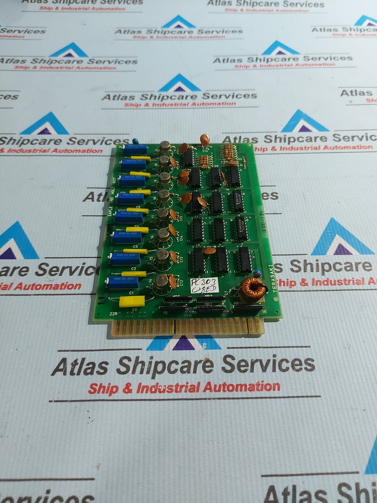 TERASAKI ECD-131 SAPLE AND HOLD UNIT PCB CARD K/767/503-001A