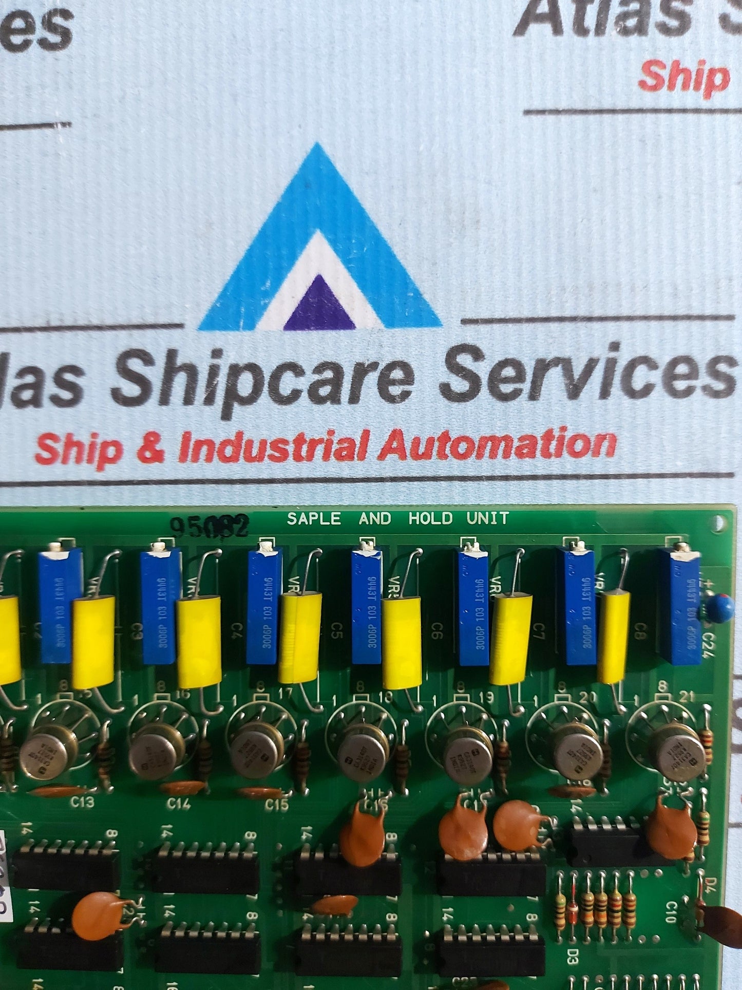 TERASAKI ECD-131 SAPLE AND HOLD UNIT PCB CARD K/767/503-001A