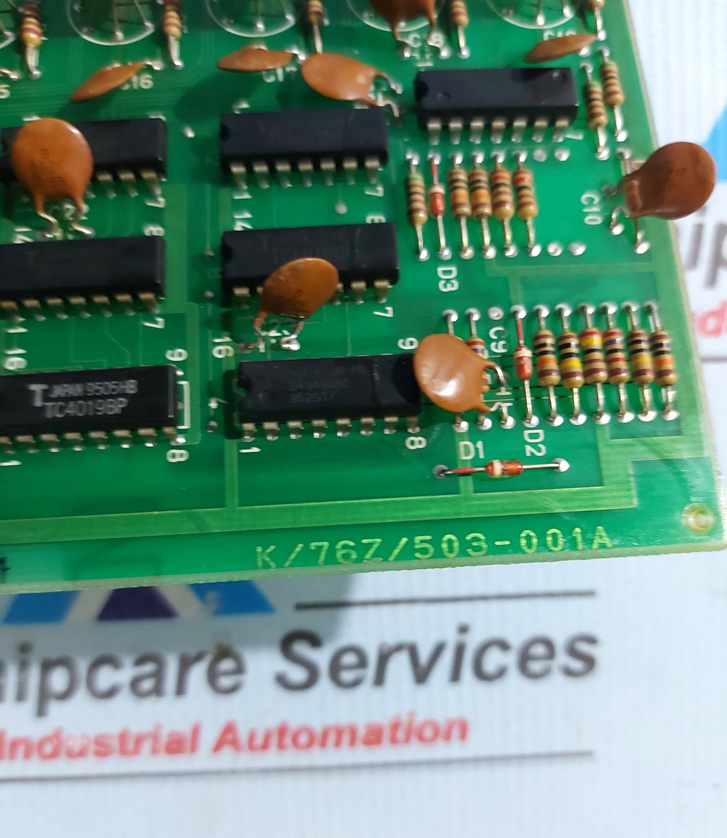 TERASAKI ECD-131 SAPLE AND HOLD UNIT PCB CARD K/767/503-001A