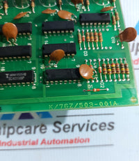 TERASAKI ECD-131 SAPLE AND HOLD UNIT PCB CARD K/767/503-001A