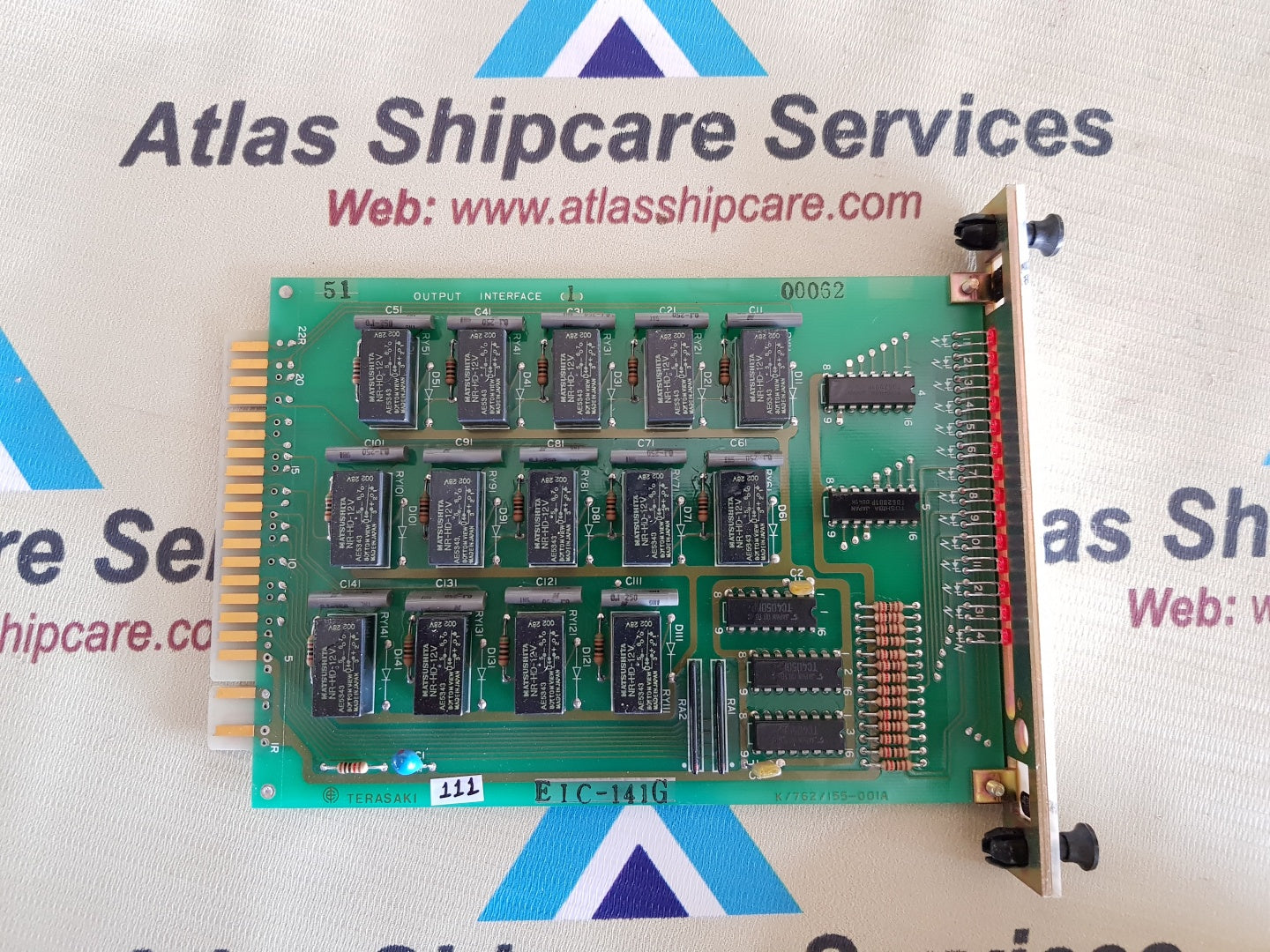 TERASAKI EIC-141G K/762/155-001A OUTPUT INTERFACE