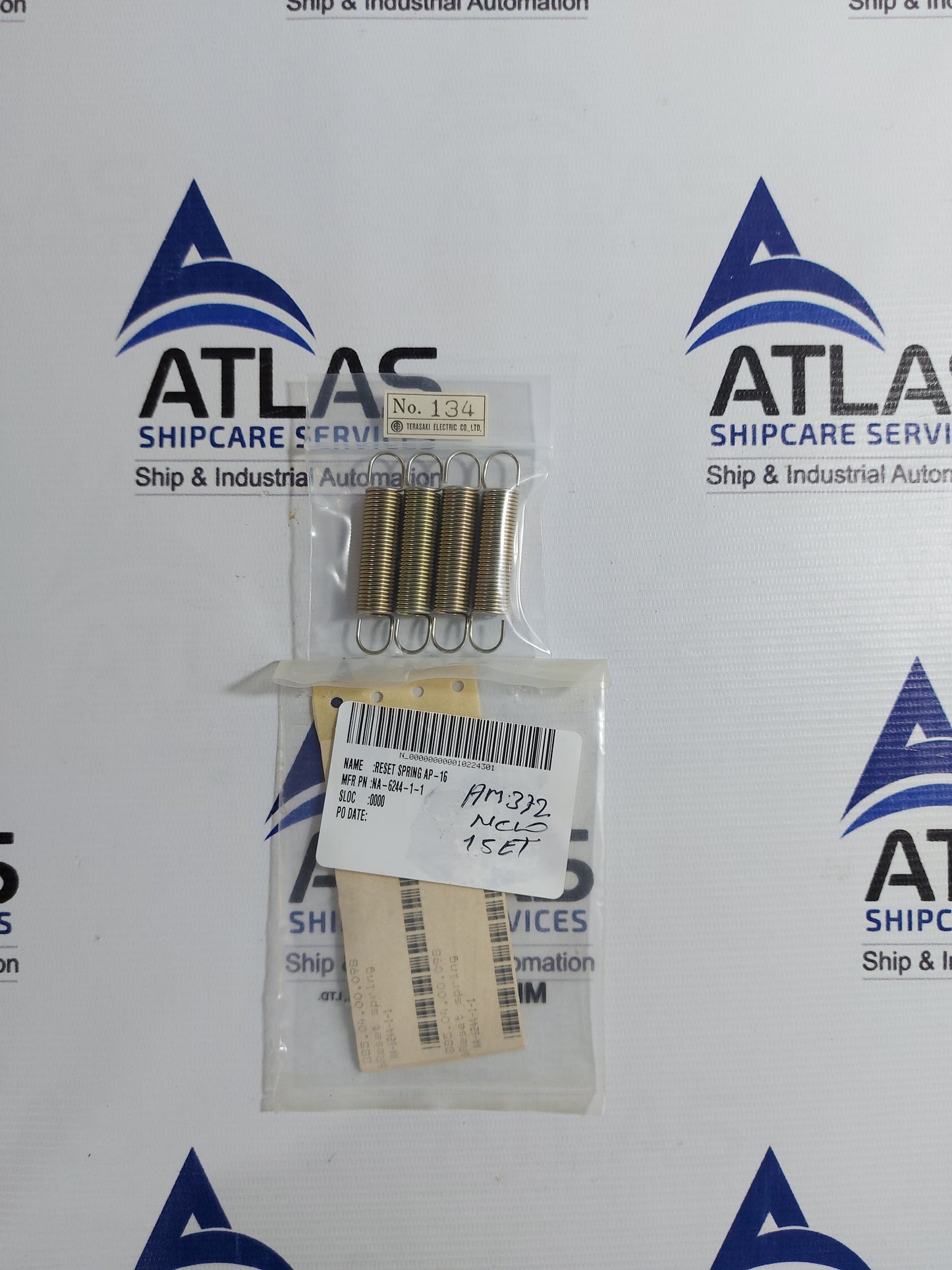 TERASAKI ELECTRIC 885.04.00.098 RESET SPRING AP-16