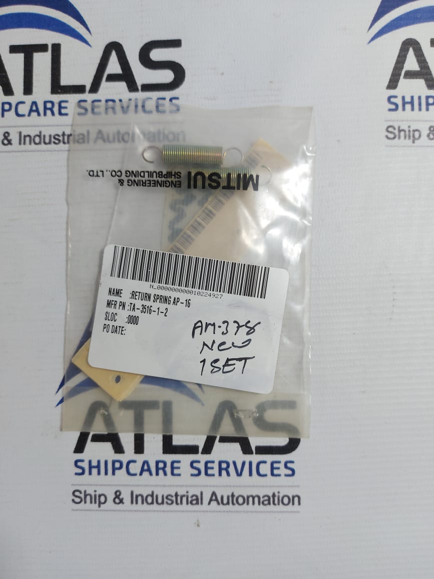 TERASAKI ELECTRIC 885.04.00.117 RETURN SPRING AP-16
