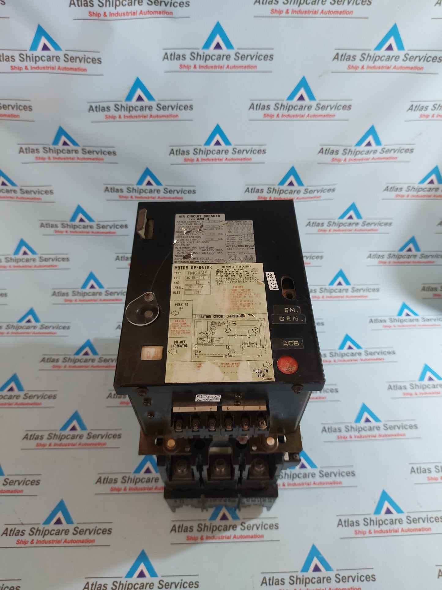TERASAKI ELECTRIC AME-4 AIR CIRCUIT BREAKER