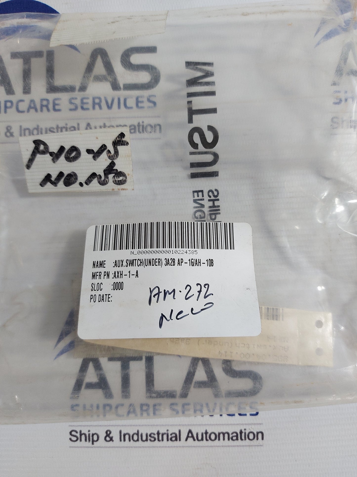 TERASAKI ELECTRIC AXH-I AUXILIARY SWITCH