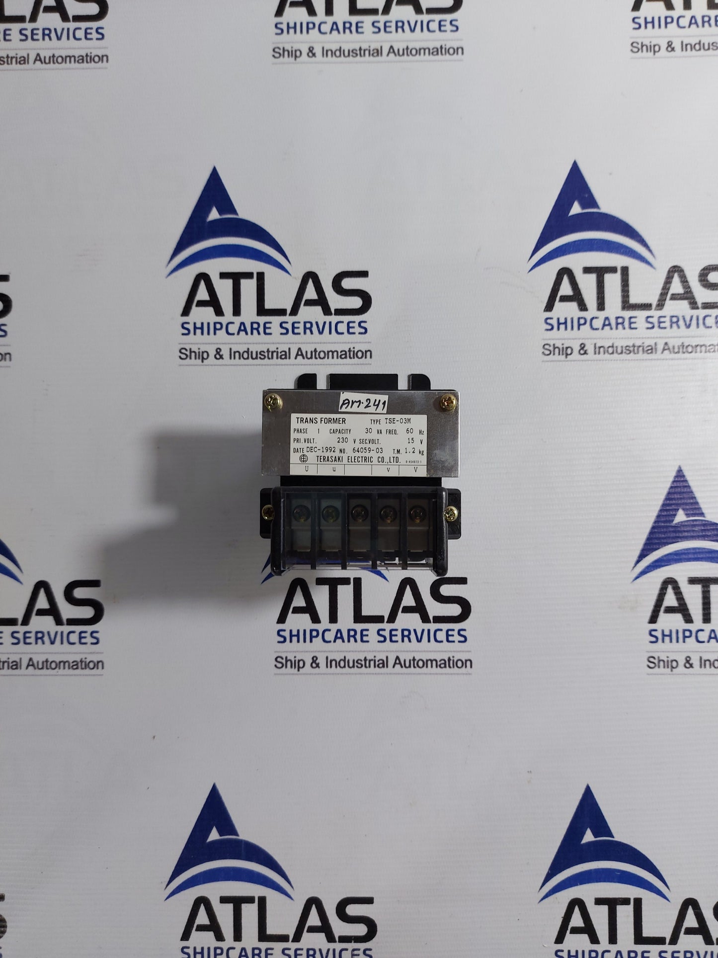 TERASAKI ELECTRIC TSE-03M TRANSFORMER PHASE 1 CAPACITY 30VA