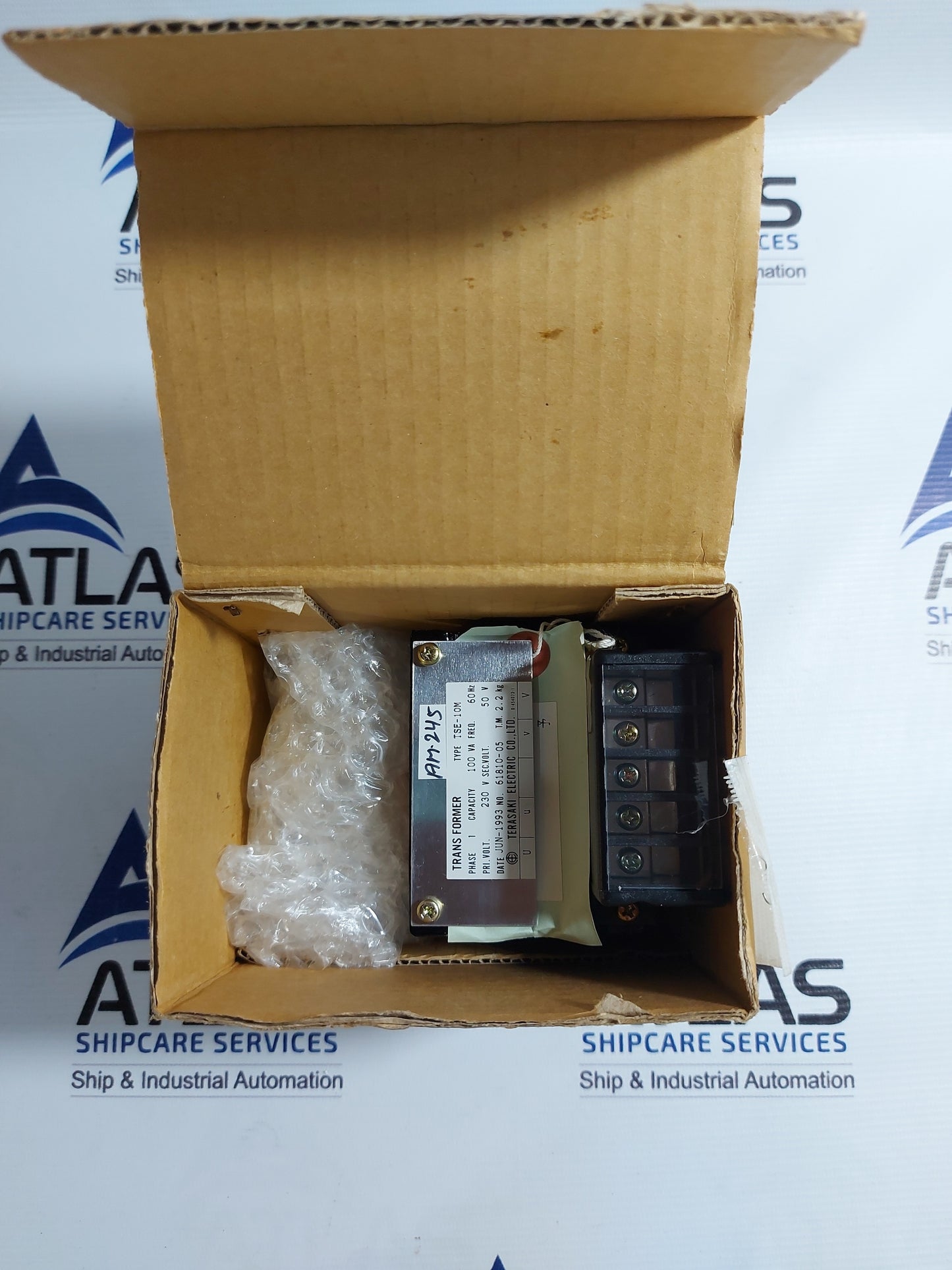 TERASAKI ELECTRIC TSE-10M TRANSFORMER PHASE 1 CAPACITY 100VA