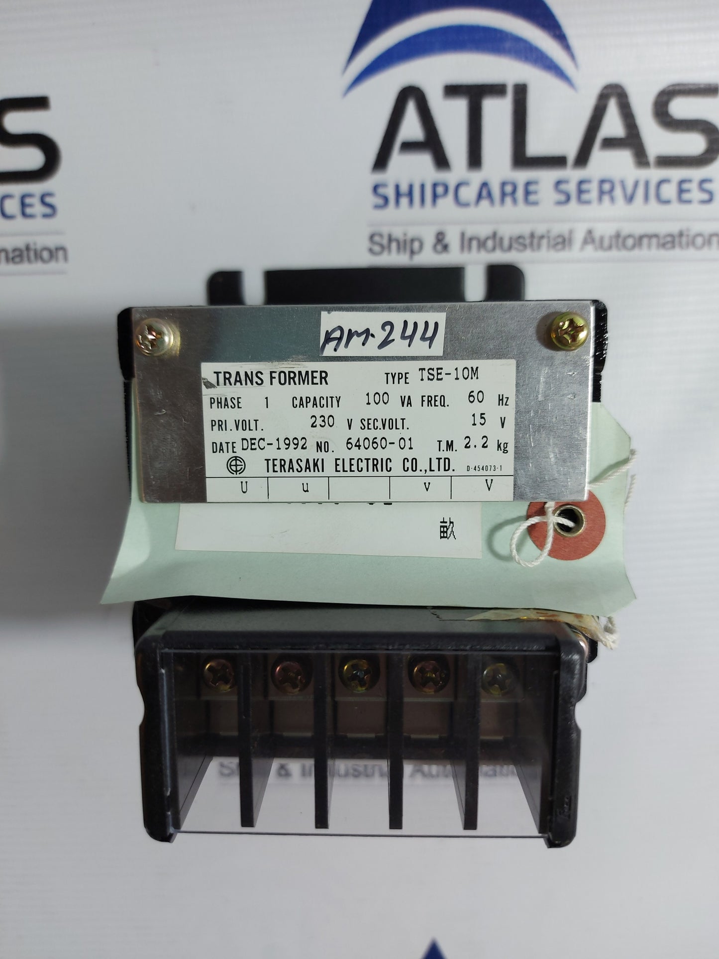 TERASAKI ELECTRIC TSE-10M TRANSFORMER PHASE 1 CAPACITY 100VA