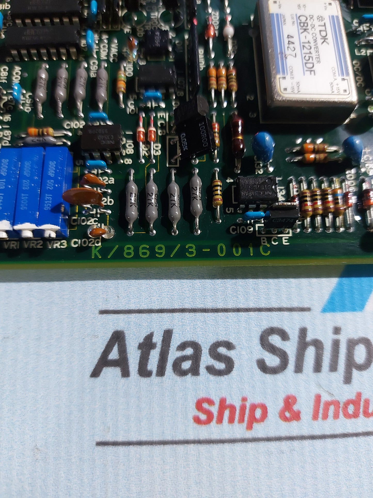TERASAKI EMB-3201 SER.TM & TMA MODULE K/869/3-001C
