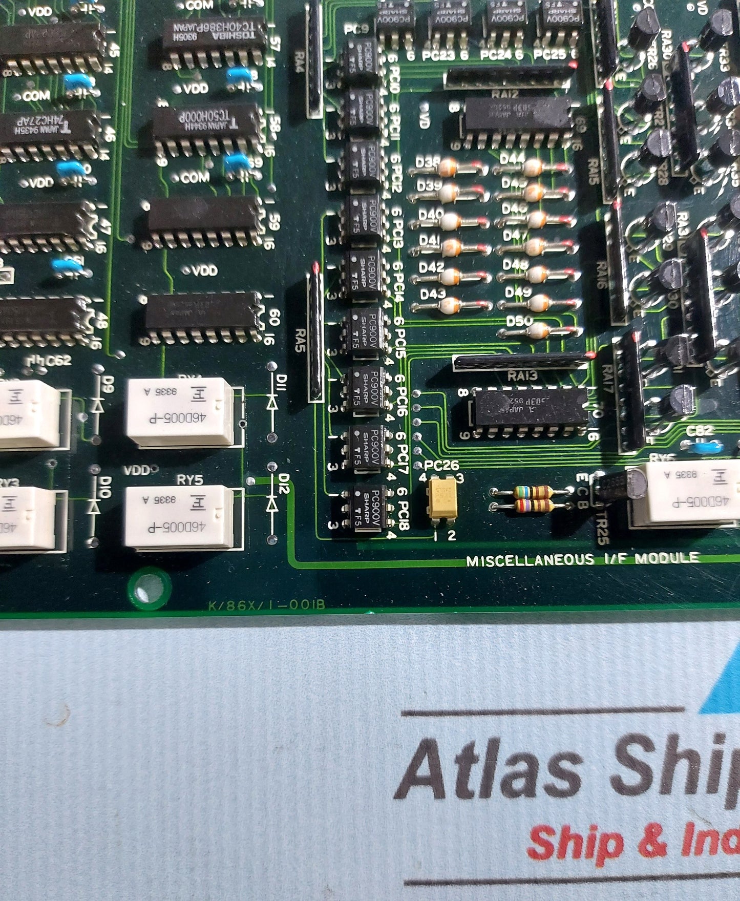 TERASAKI EMB-3401 MISCELLANEOUS I/F MODULE K/86X/1-001B