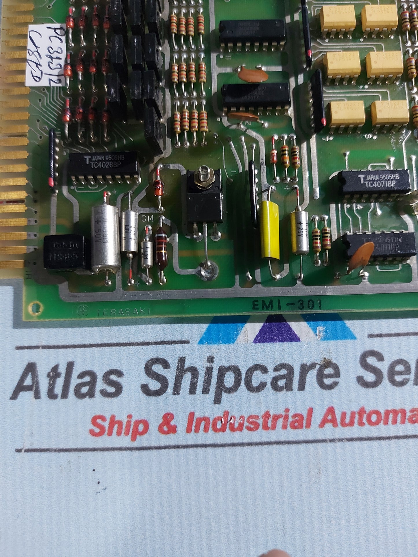 TERASAKI EMI-301 OUTPUT INTERFACE PCB CARD K/787/11-001A