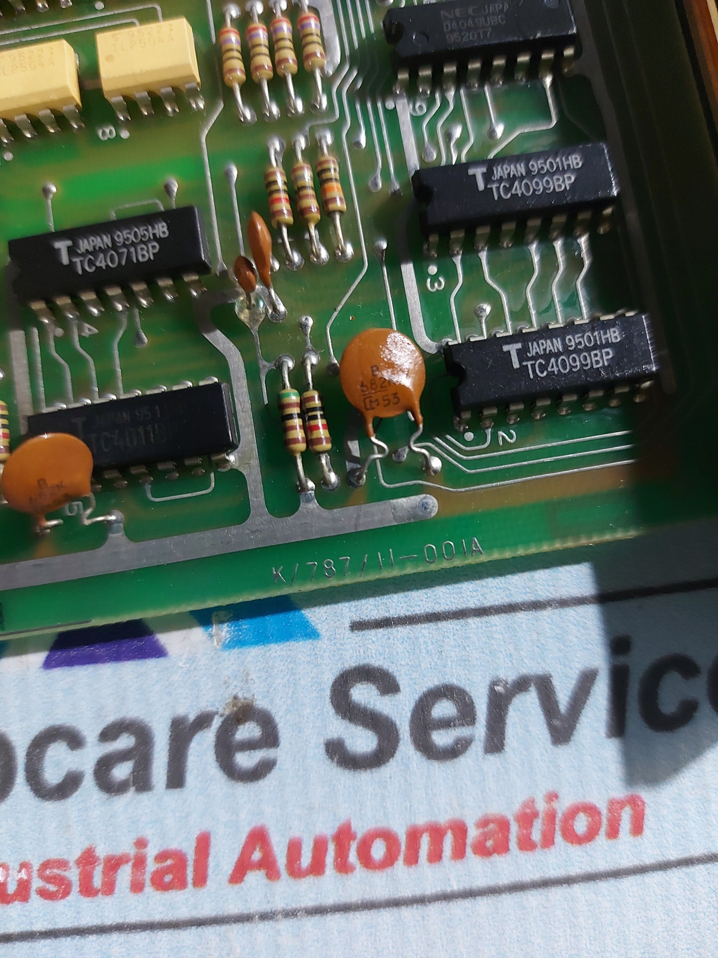 TERASAKI EMI-301 OUTPUT INTERFACE PCB CARD K/787/11-001A