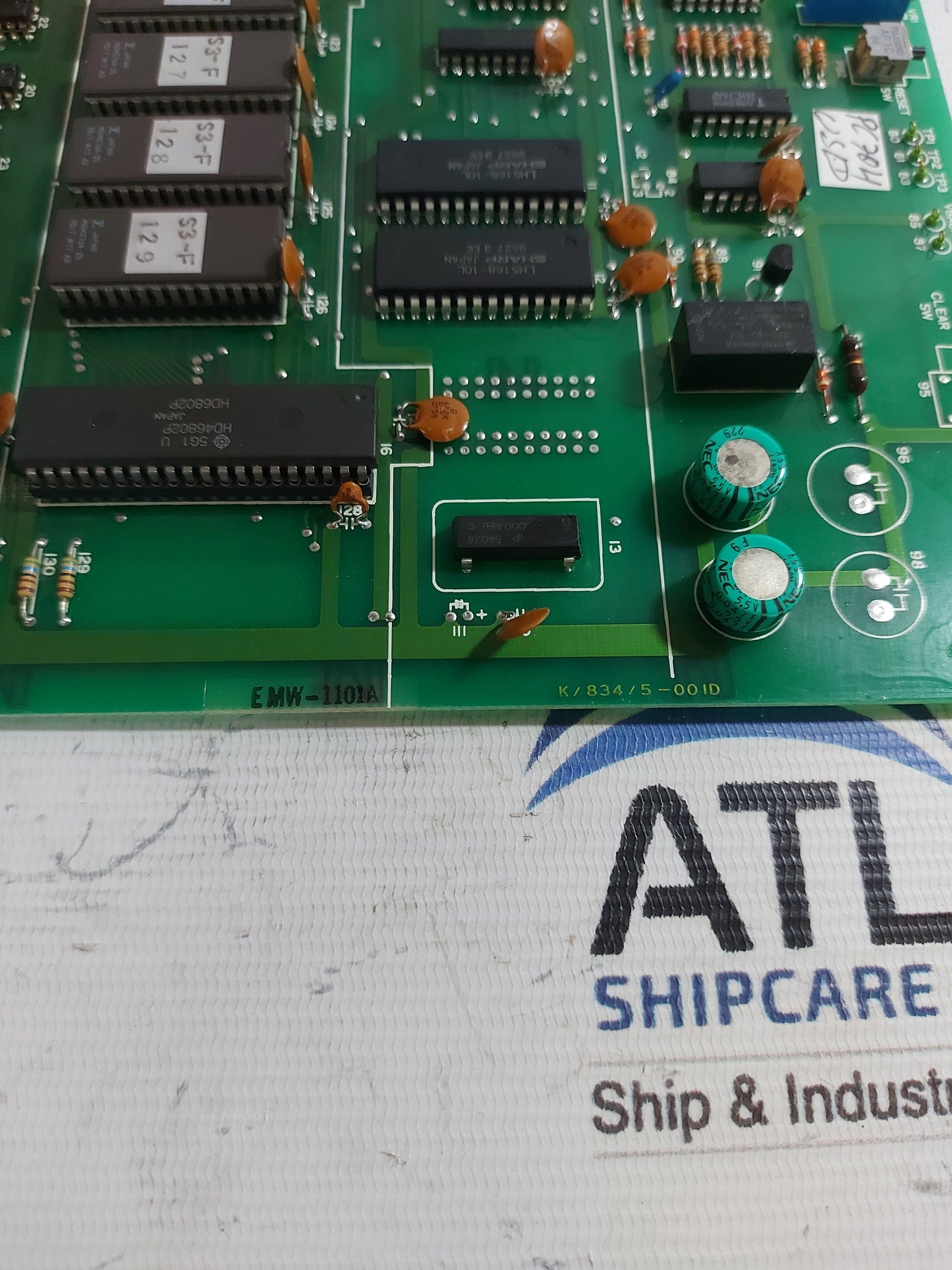 TERASAKI EMW-1101A CPU RAM & ROM MODULE K/834/5-001D