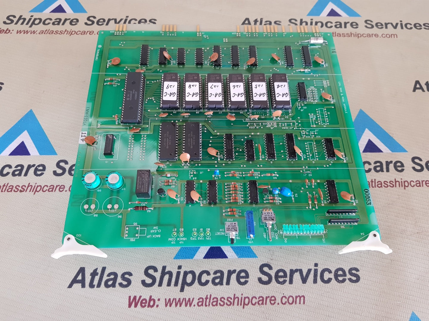 TERASAKI EMW-1101A K/834/5-001D CPU RAM & ROM MODULE – Atlas Shipcare ...