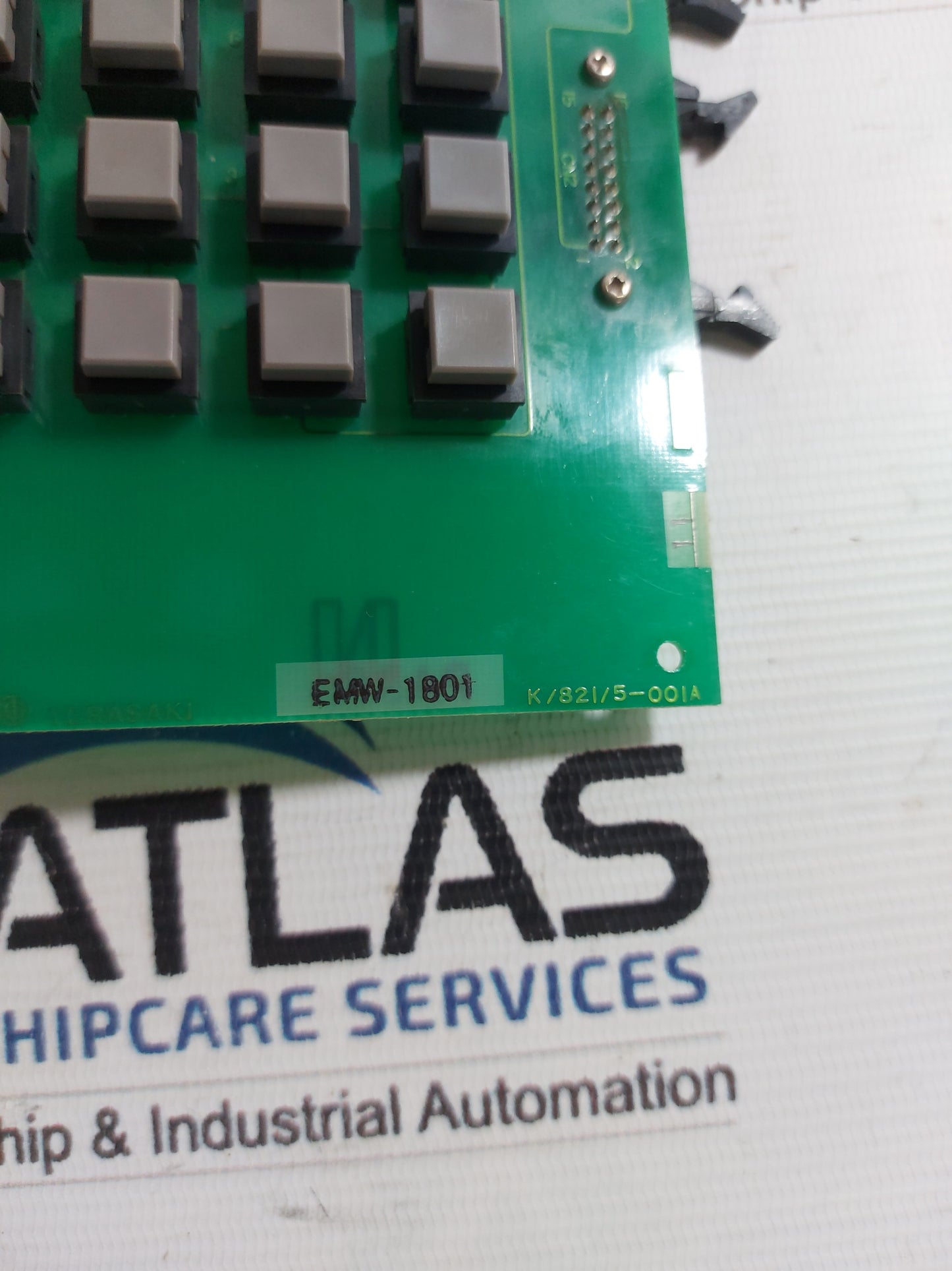 TERASAKI EMW-1801 PRINTED CIRCUIT BOARD K/821/5-001A