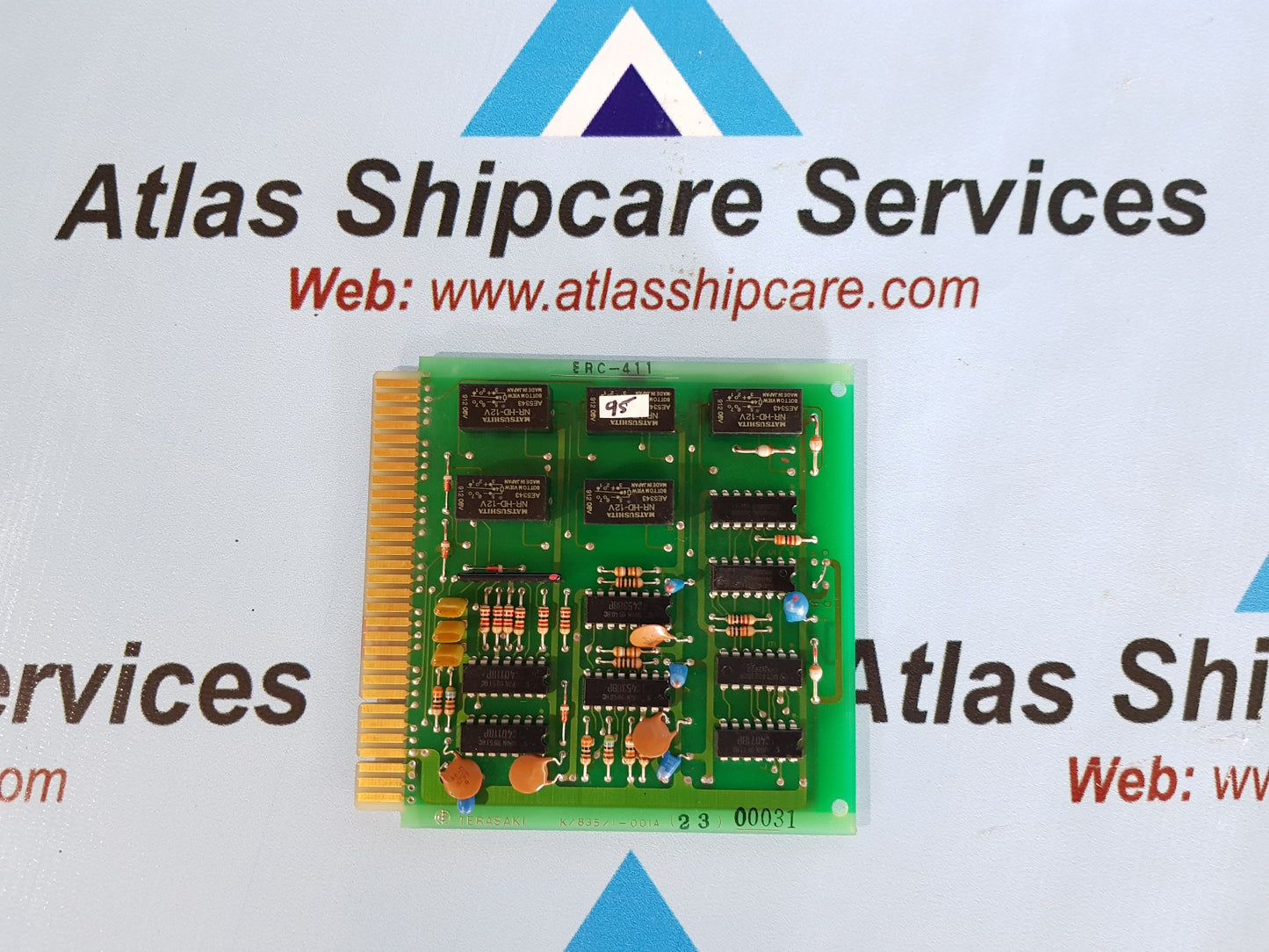 TERASAKI ERC-411, K/835/1-001A  PCB CARD