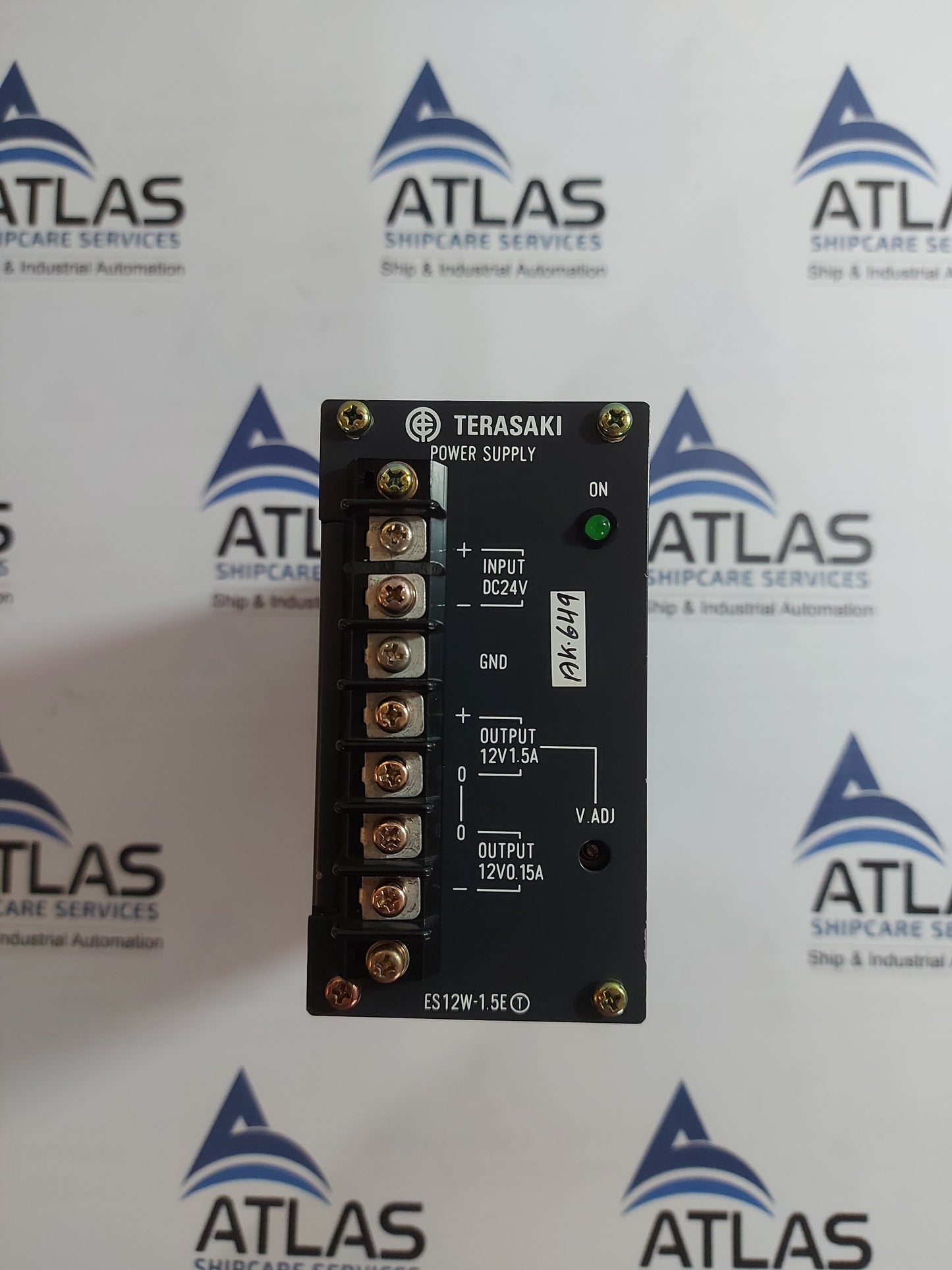 TERASAKI ES12W-1.5E POWER SUPPLY 12V 1.5A