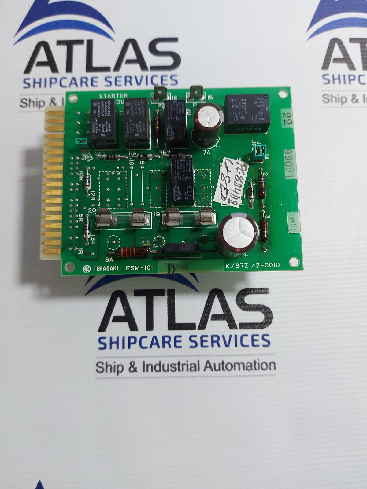 TERASAKI ESM-101D STARTER MODULE PCB CARD K/87Z/2-001D