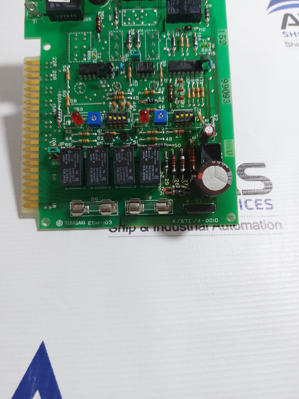 TERASAKI ESM-103L STARTER MODULE PCB CARD K/87Z/4-001D