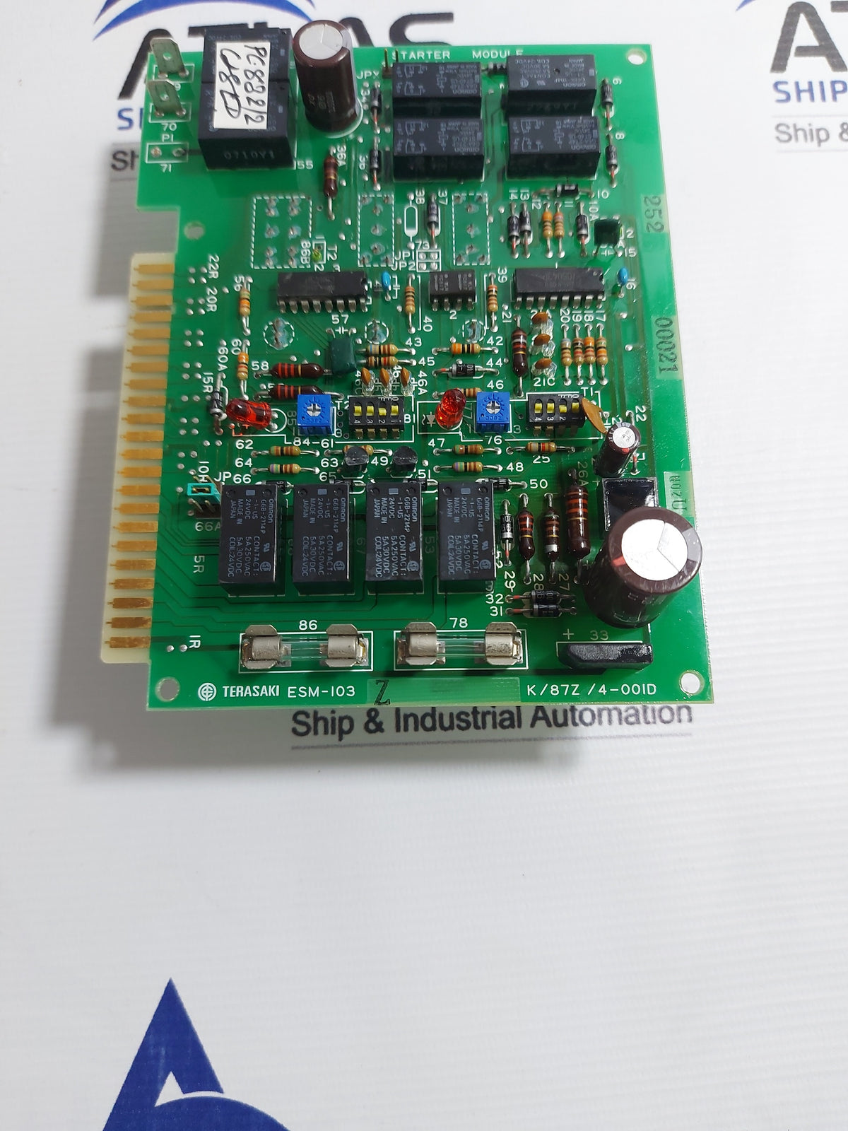 TERASAKI ESM-103Z STARTER MODULE PCB CARD K/87Z/4-001D