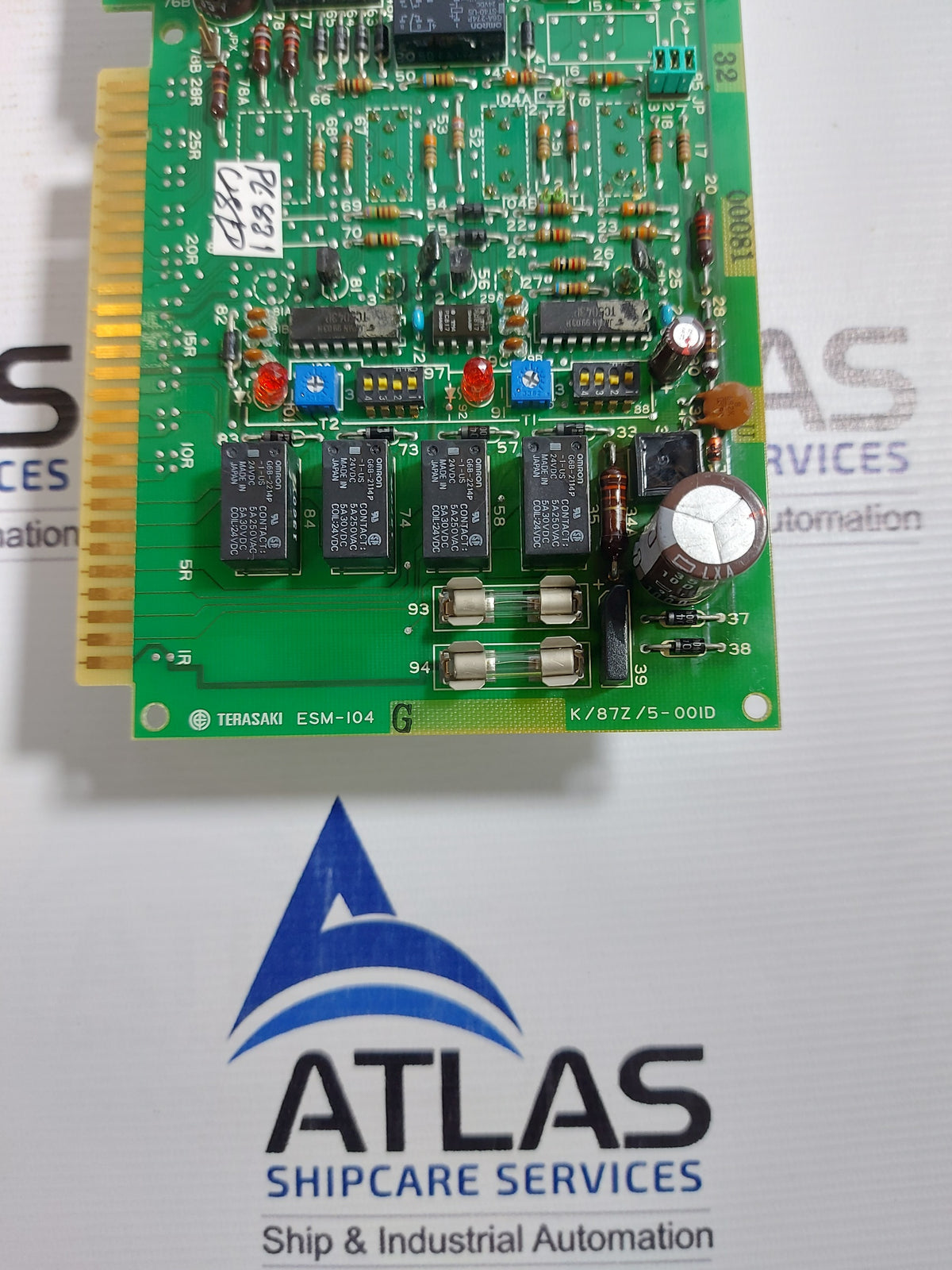 TERASAKI ESM-104G STARTER MODULE PCB CARD K/87Z/5-001D