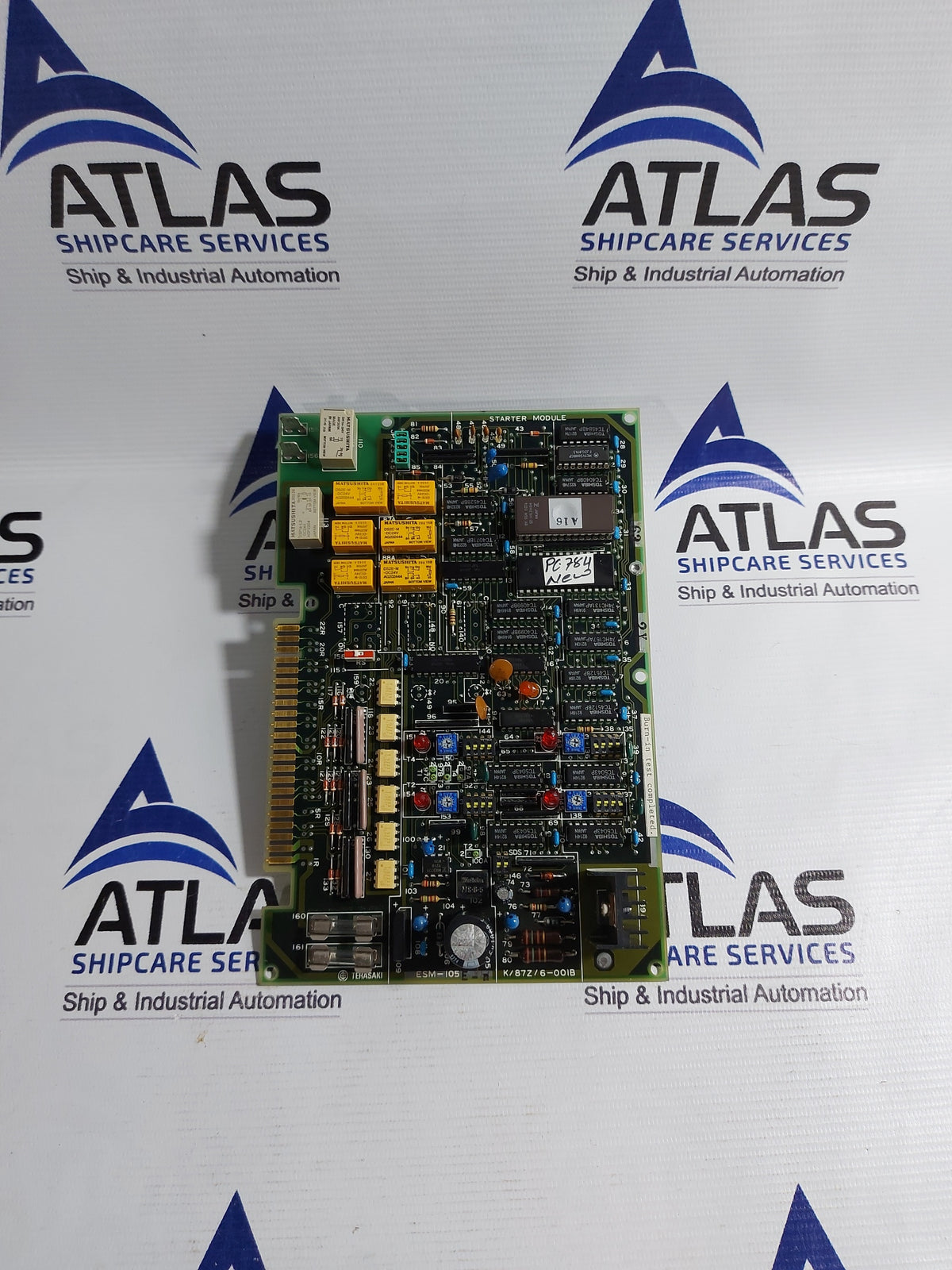 TERASAKI ESM-105E-N STARTER MODULE PCB CARD K/87Z/6-001B