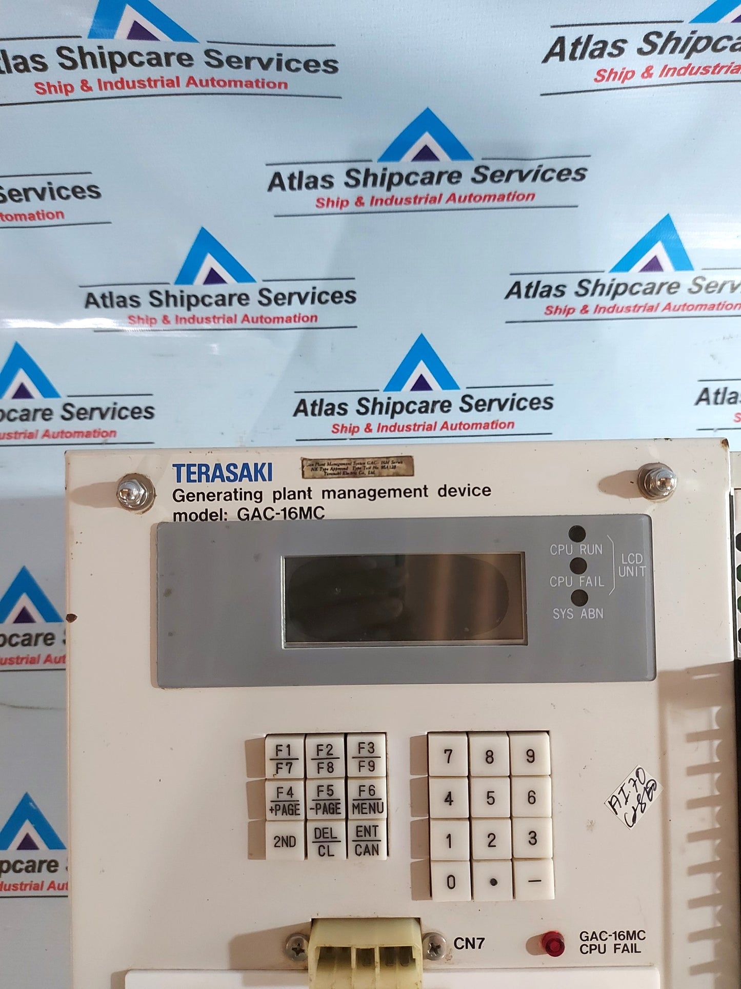 TERASAKI GAC-16MC GENERATING PLANT MANAGEMENT DEVICE EIN-102