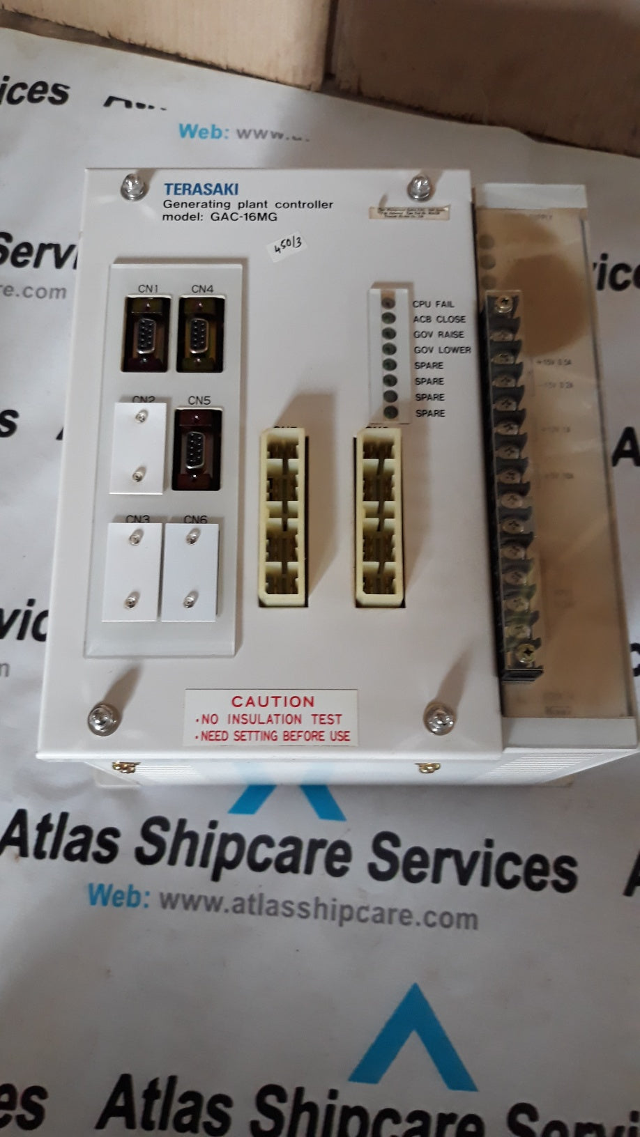 TERASAKI GAC-16MG GENERATING PLANT CONTROLLER