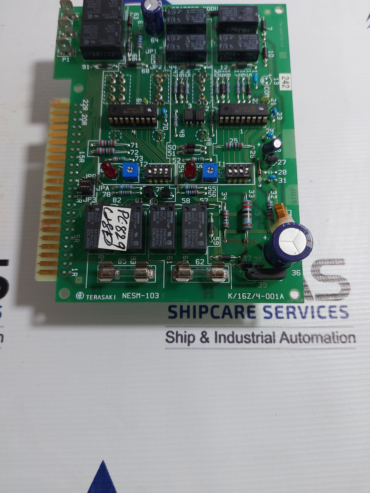 TERASAKI NESM-103Y STARTER MODULE PCB CARD K/16Z/4-001A