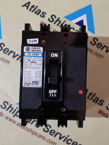 TERASAKI T0-60BB NO-FUSE CIRCUIT BREAKER