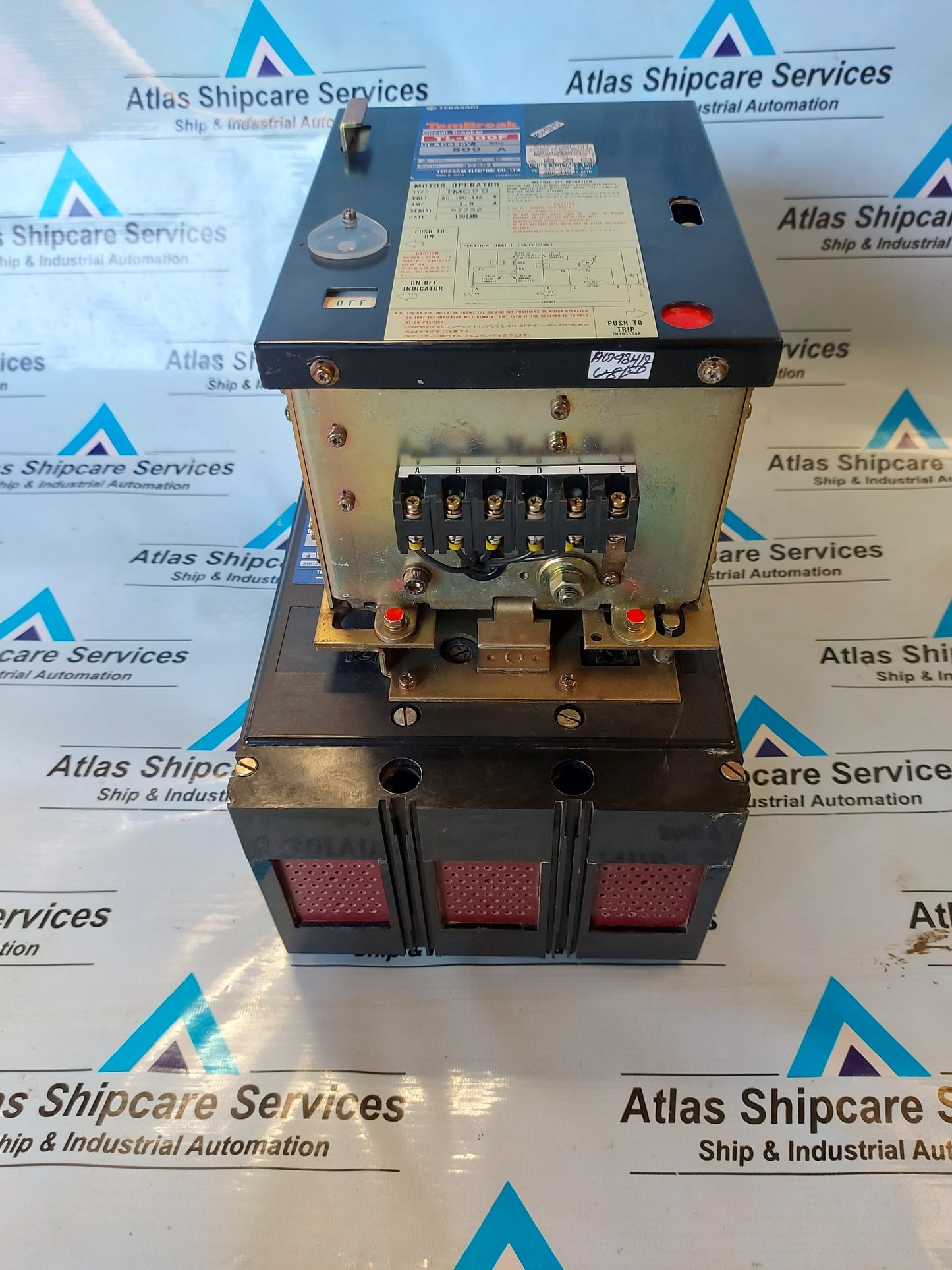 TERASAKI TEMBREAK TL-600F 3 POLE CIRCUIT BREAKER 500A