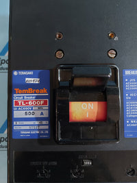 TERASAKI TEMBREAK TL-600F 3 POLE CIRCUIT BREAKER 500A