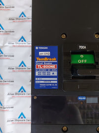 TERASAKI TEMBREAK TL-800NE CIRCUIT BREAKER 3 POLE 700A