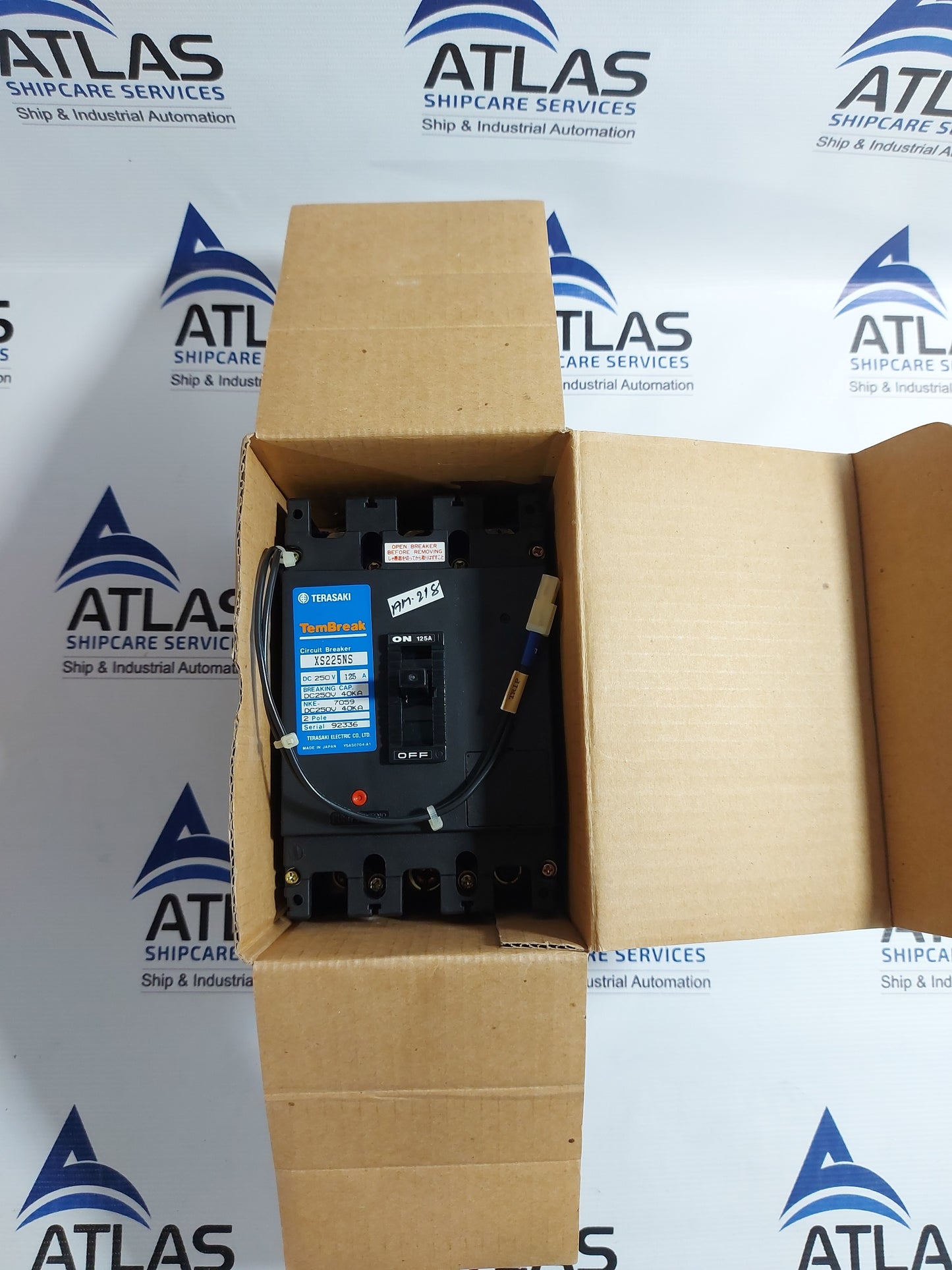 TERASAKI TEMBREAK XS225NS 125A CIRCUIT BREAKER 2 POLE