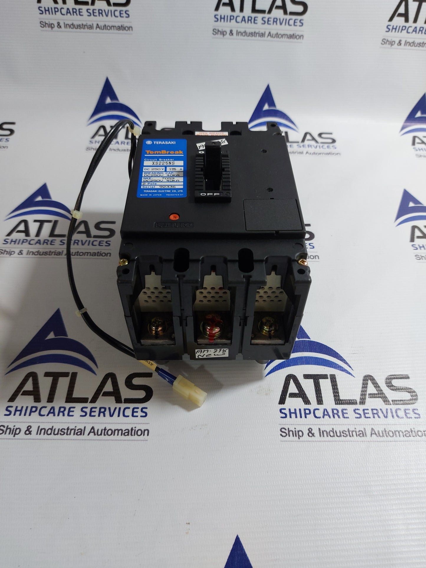 TERASAKI TEMBREAK XS225NS 125A CIRCUIT BREAKER 2 POLE