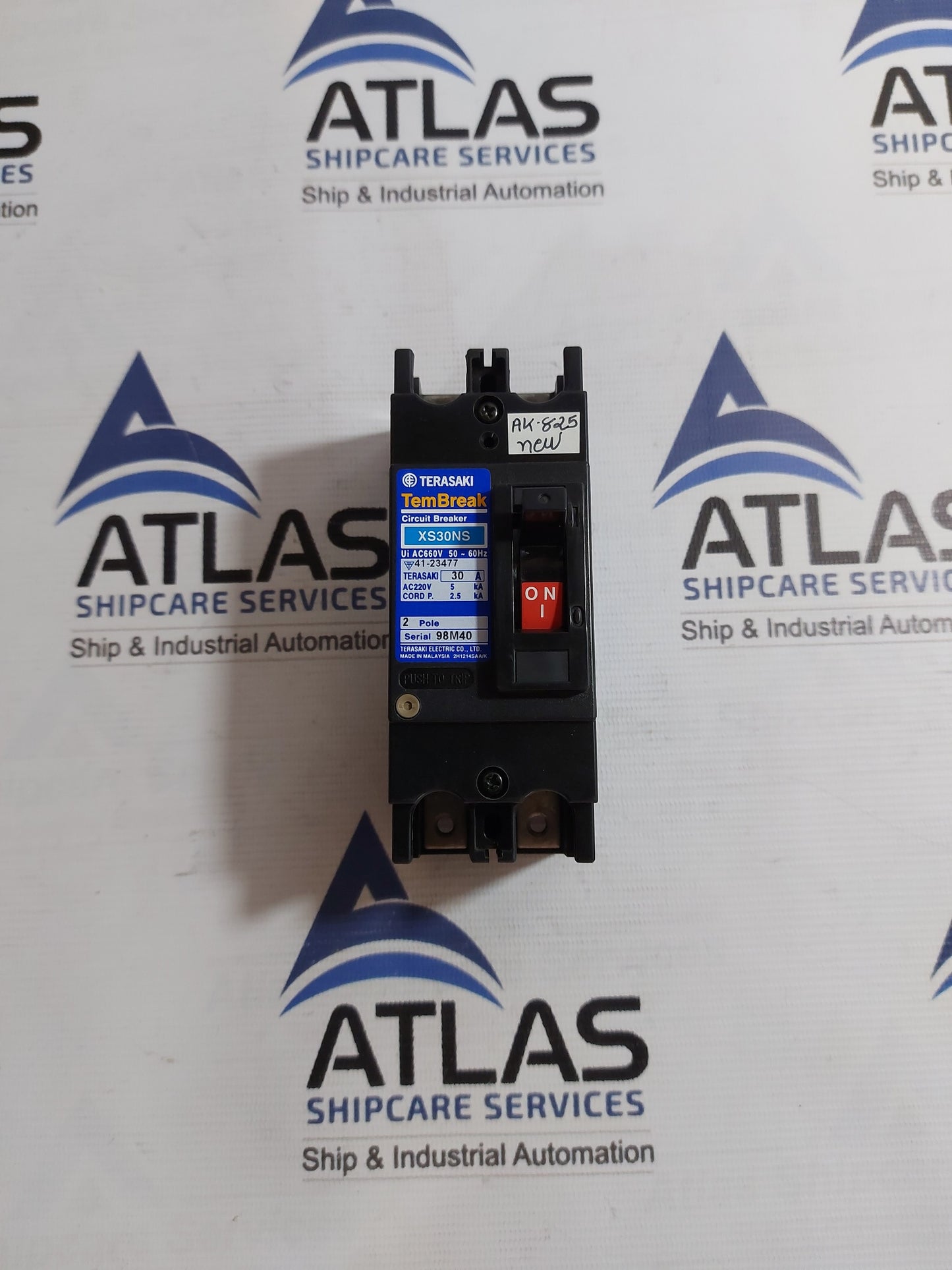 TERASAKI TEMBREAK XS30NS CIRCUIT BREAKER 2 POLE 30A