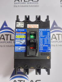 TERASAKI XE100NS TEMBREAK CIRCUIT BREAKER 3 POLE 100A