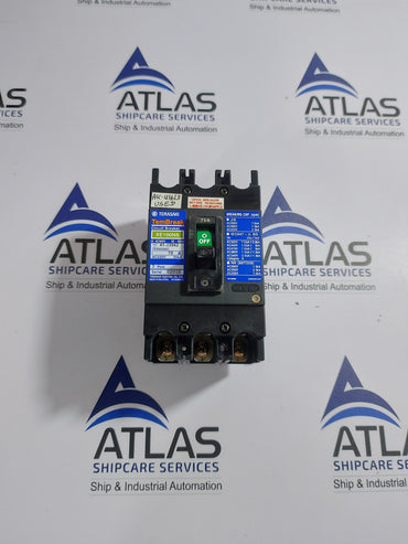 TERASAKI XE100NS TEMBREAK CIRCUIT BREAKER 3 POLE 75A