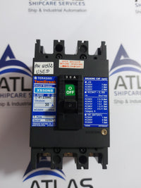 TERASAKI XS50NB TEMBREAK CIRCUIT BREAKER 3 POLE 30A