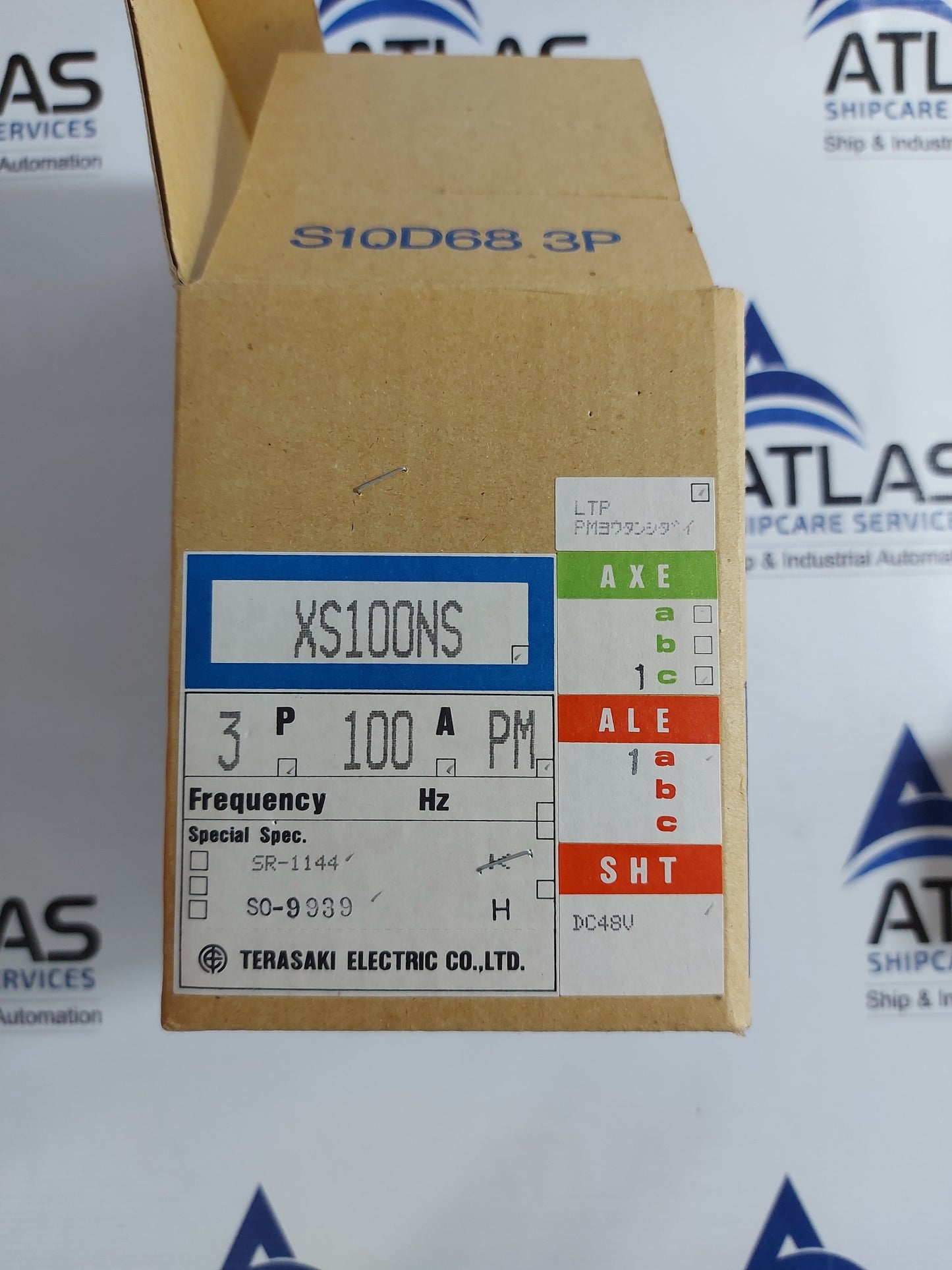 TERASAKI TEMBREAK XS100NS 100A CIRCUIT BREAKER 3 POLE
