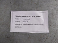 TERMINAL WITH JAW CONTACT ASSEMBLY FOR TERASAKI AT-25 ACB