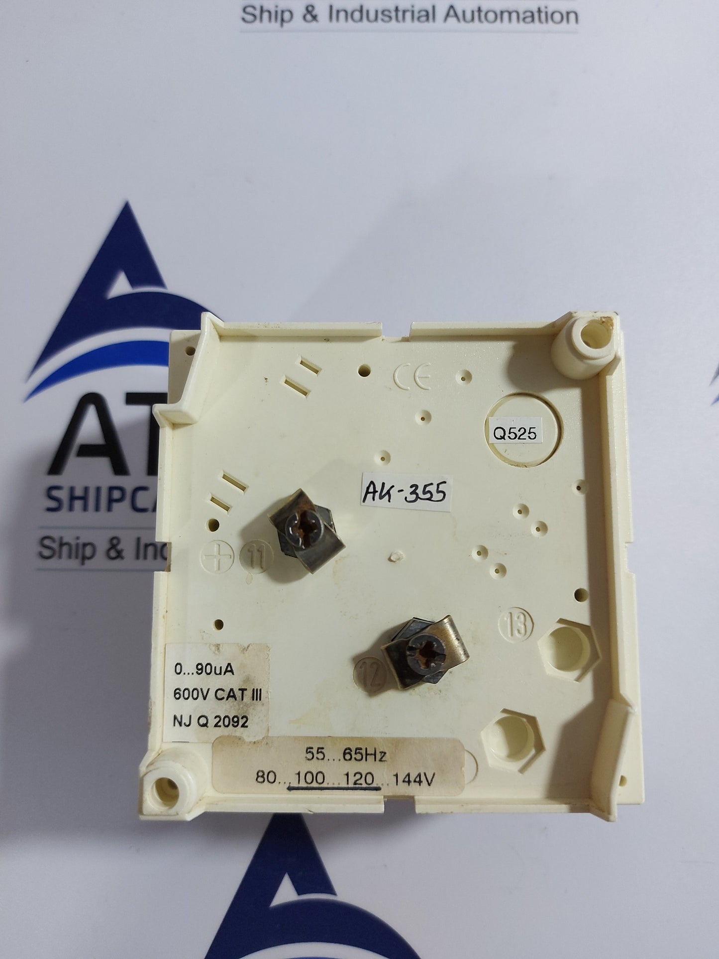TEXMATE 55-65Hz FREQUENCY METER 80-144V